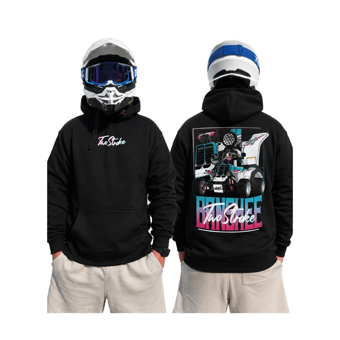 banshee two stroke hoodie – premium hoodie