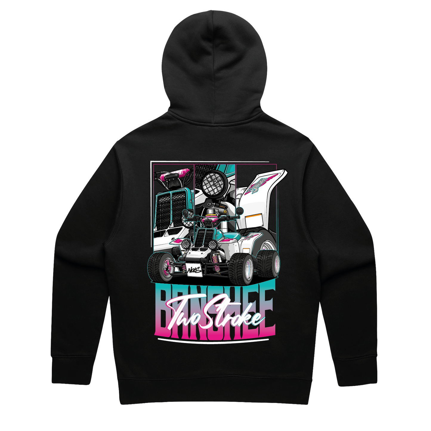 banshee two stroke hoodie – premium hoodie