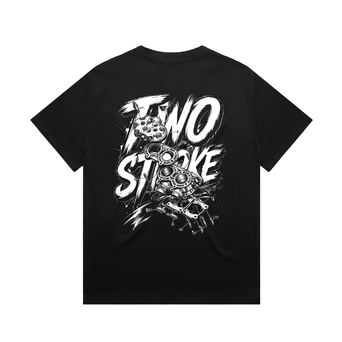 two stroke t-shirt – premium shirt